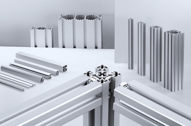 Alunutprofil Montagesystem Aluminiumprofile verbinden ohne zu Bohren mit einer Flanschleiste