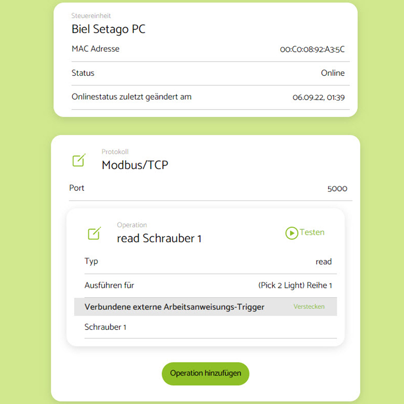 Datenaustausch