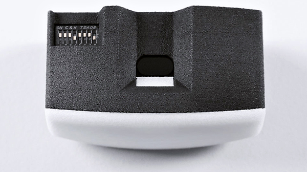 Sensor Prototyp im 3D Druck Verfahren und eingebauter Elektronik für Testserie