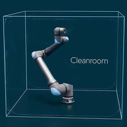 Cobot mit Reinraum Zertifizierung