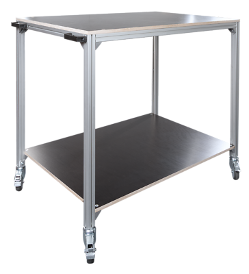 Materialtransportwagen mit zwei Ebenen