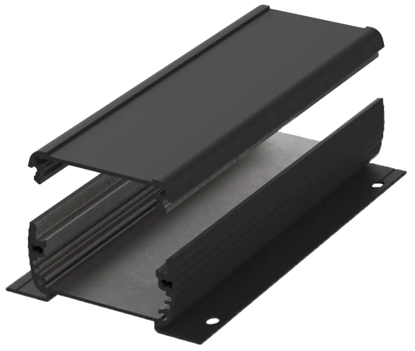 Aluminiumprofil Alubos mit Wandlasche